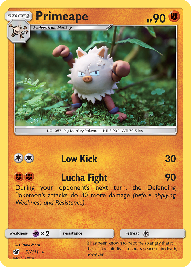 Crimson Invasion Primeape #51/111